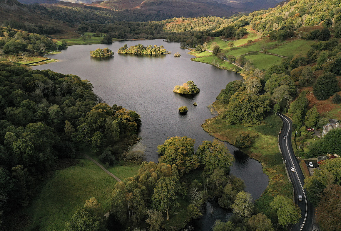 lanscape and lake